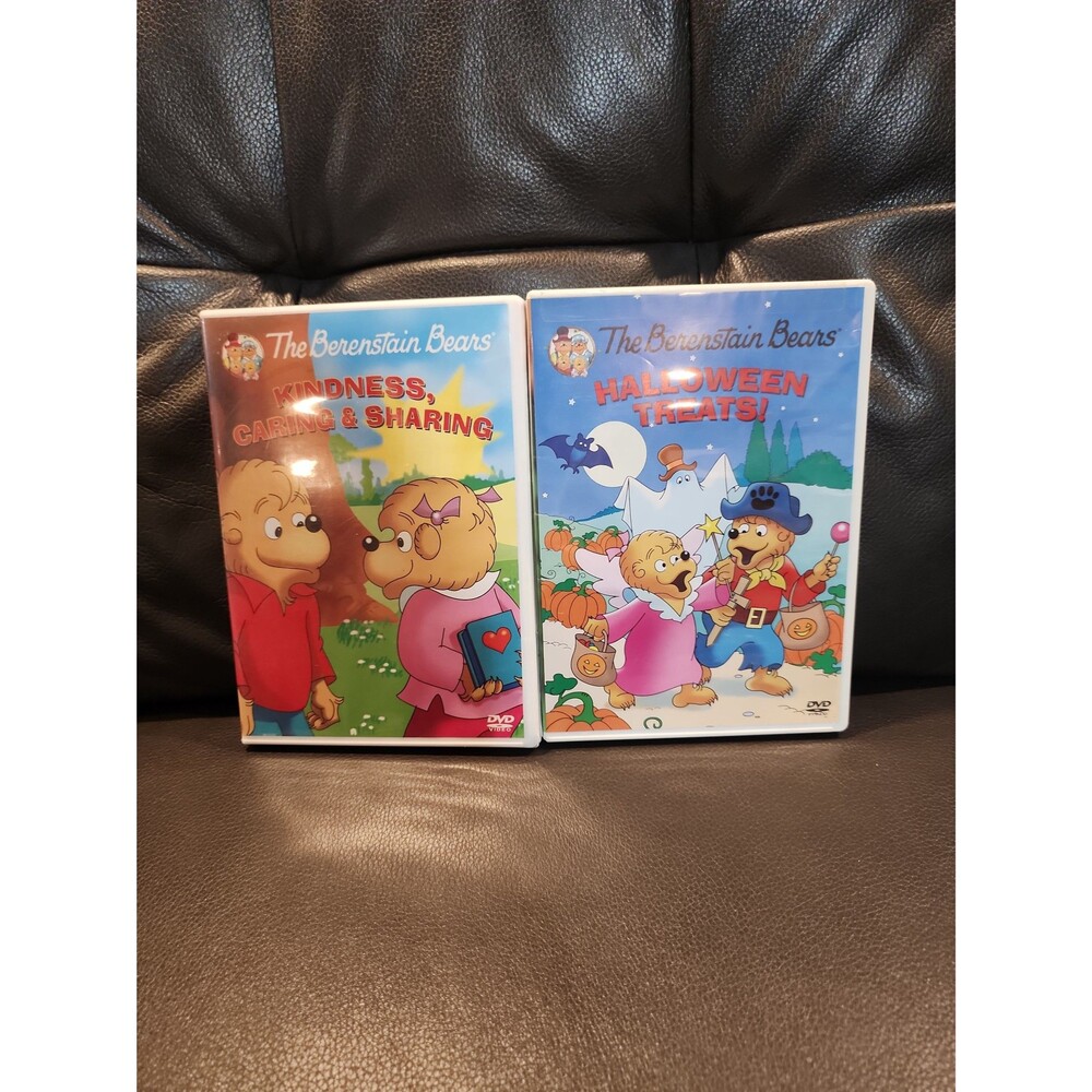 Sony Wonder The Berenstain Bears DVD Lot of 2 Halloween and Kindness